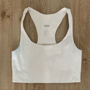 Girlfriend Collective Paloma Bra - Ivory - XS